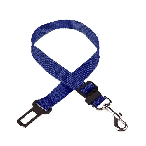 Adjustable Pet Car Seat Belt – Dog & Cat Vehicle Safety Harness with Secure Clip