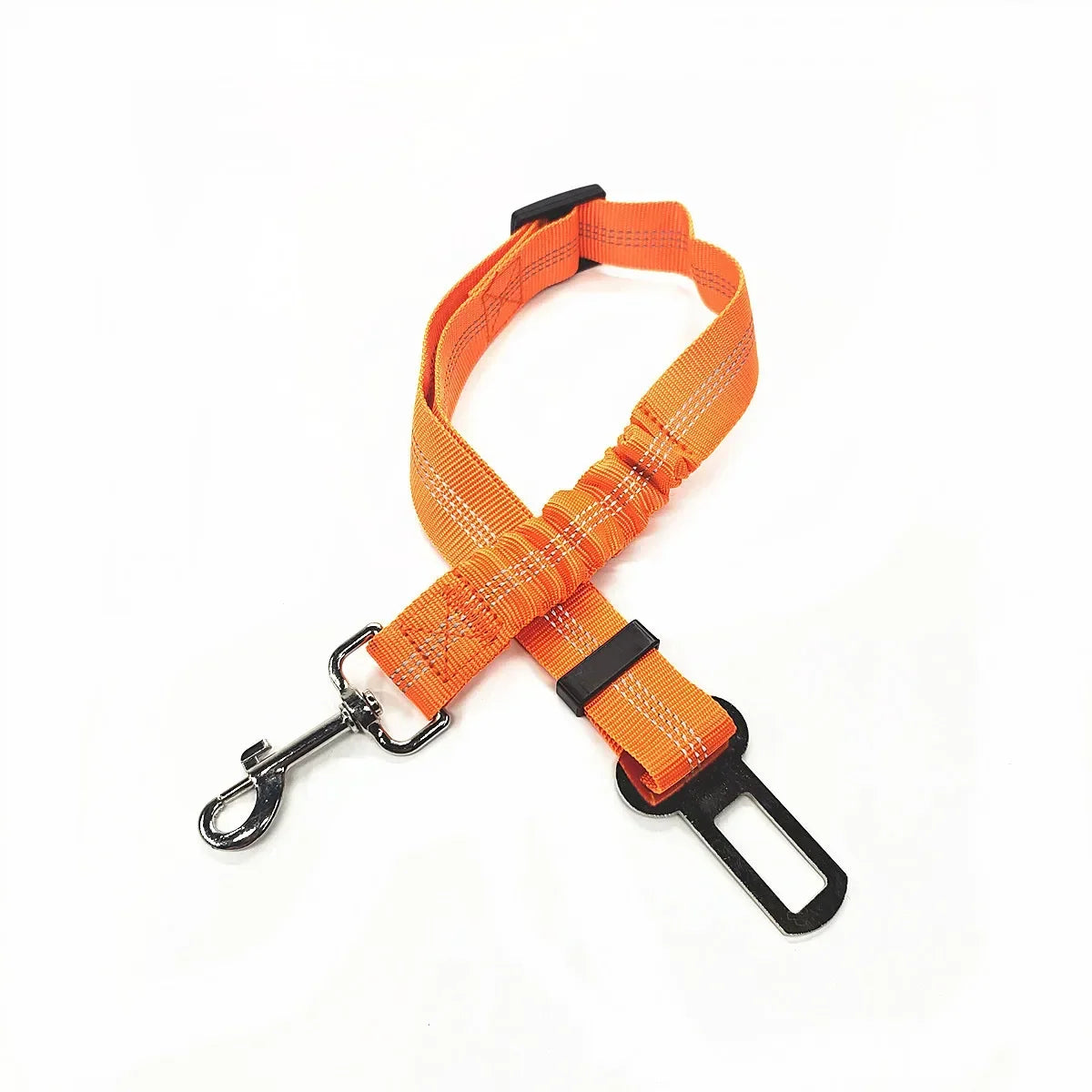 Adjustable Pet Car Seat Belt – Dog & Cat Vehicle Safety Harness with Secure Clip