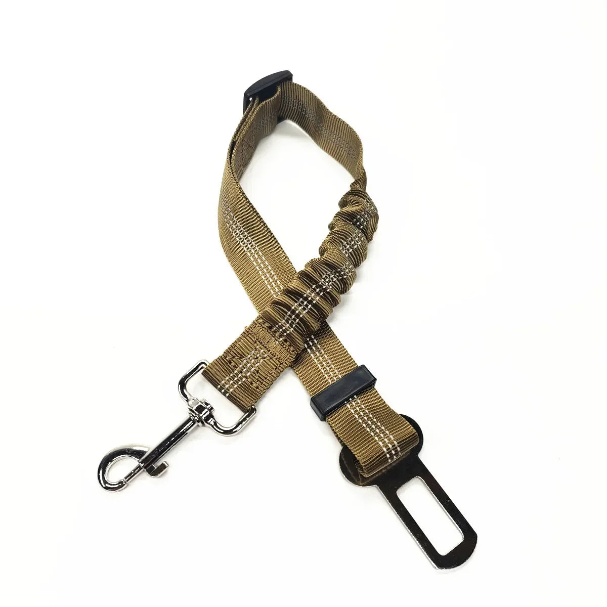 Adjustable Pet Car Seat Belt – Dog & Cat Vehicle Safety Harness with Secure Clip