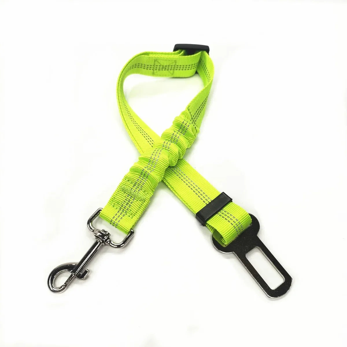Adjustable Pet Car Seat Belt – Dog & Cat Vehicle Safety Harness with Secure Clip