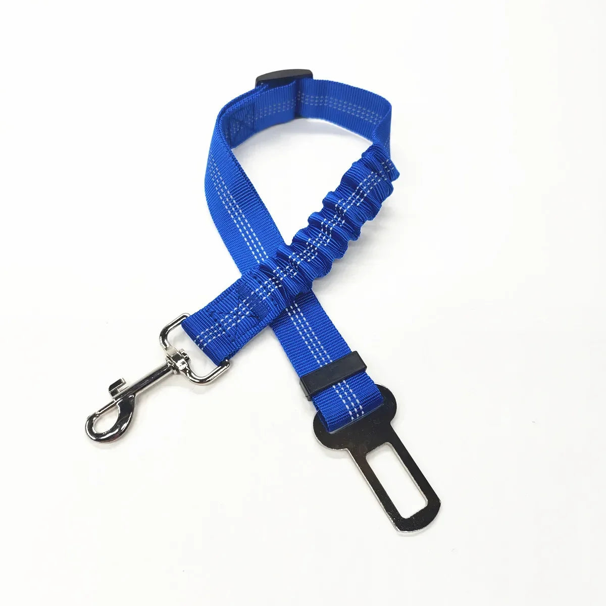 Adjustable Pet Car Seat Belt – Dog & Cat Vehicle Safety Harness with Secure Clip