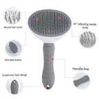 EasyClean™ Self-Cleaning Pet Brush – Dog & Cat Deshedding & Grooming Tool